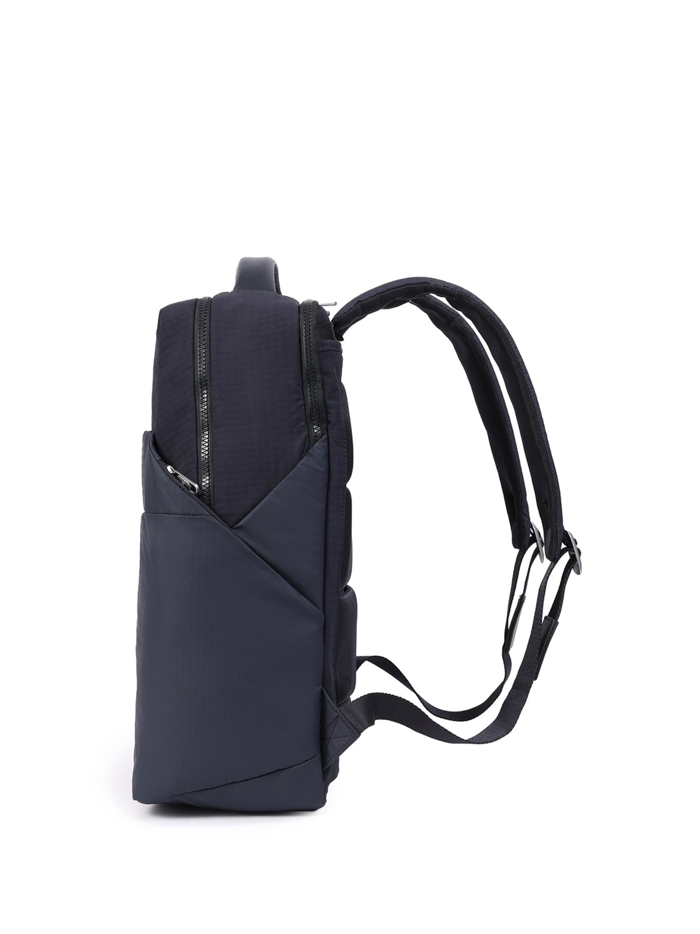 Hedgren Rugzak ' SHIKI 20,7L ' in Blauw: zijkant