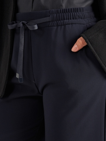 MAC Wide Leg Hose 'CHRISTY' in Blau