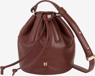 DuDu Pouch in Brown: front