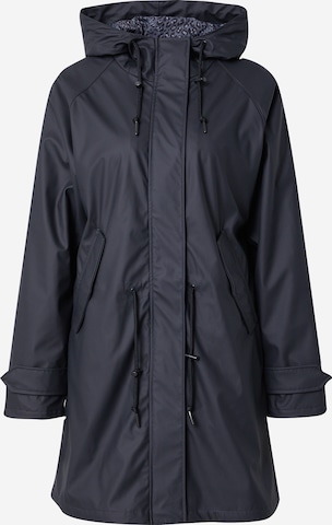 Derbe Weatherproof jacket 'Traveby Friese Leo' in Black: front