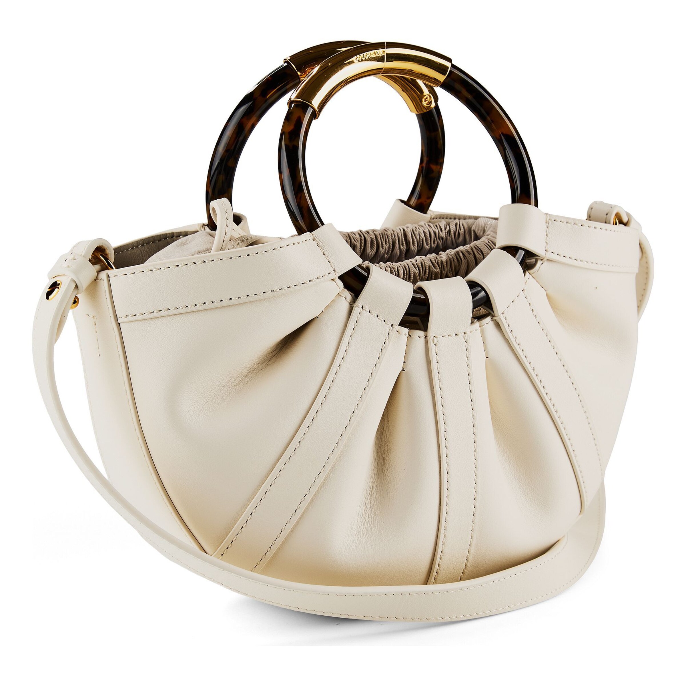 Sacs à main 'Shell' Coccinelle en blanc