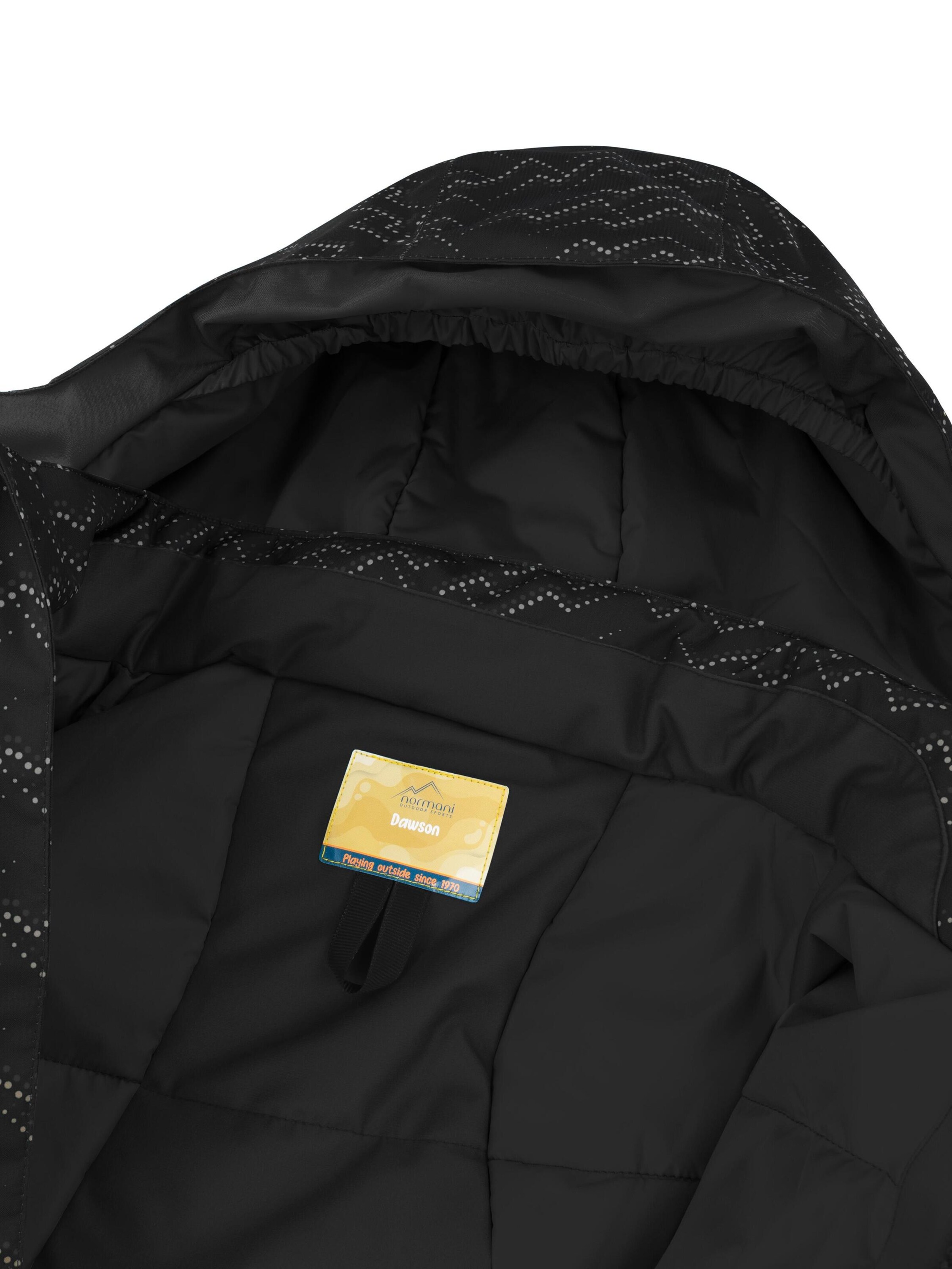 normani Winterjas 'Dawson' in Zwart