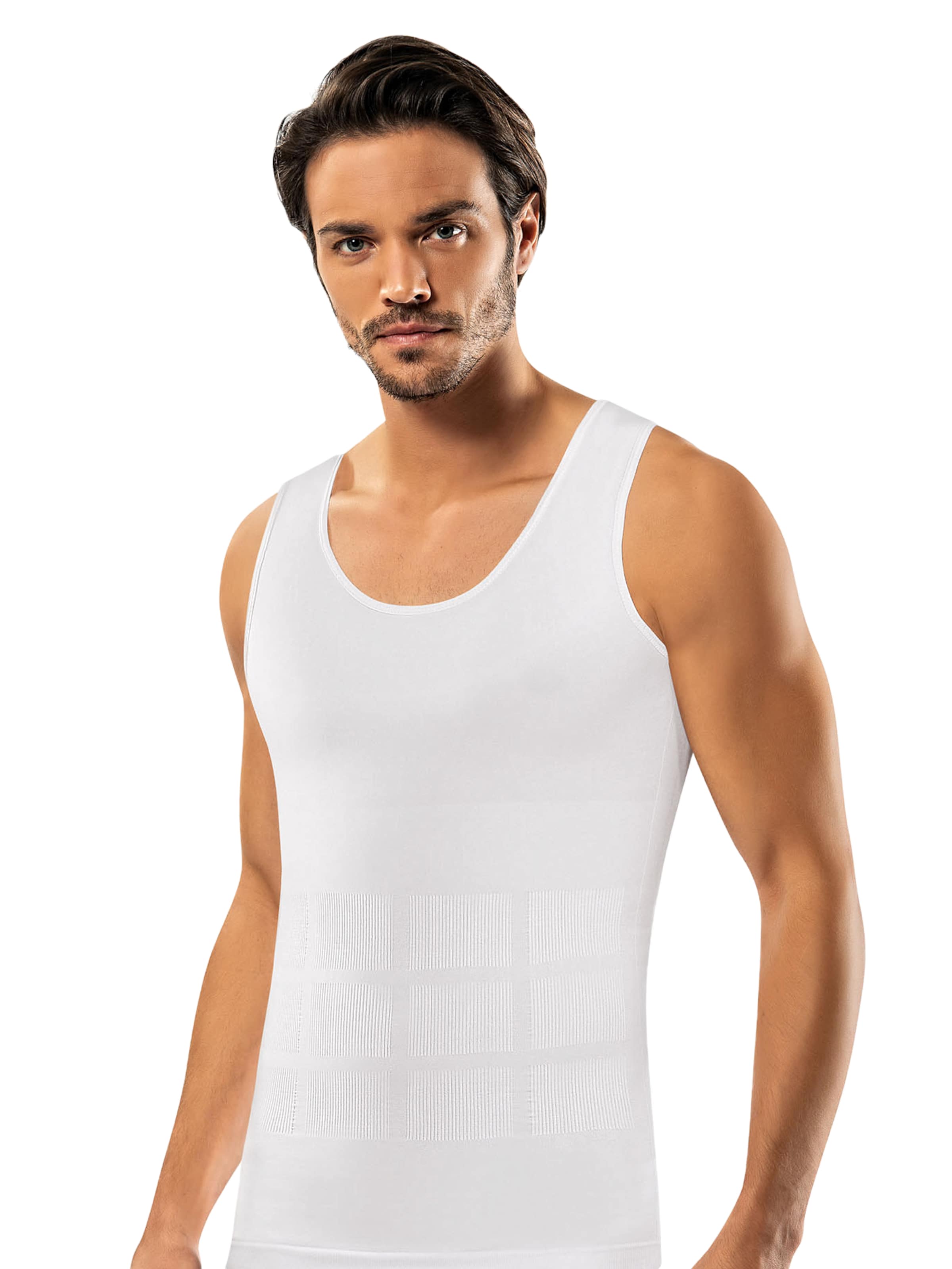 Weweus Undershirt in White: front
