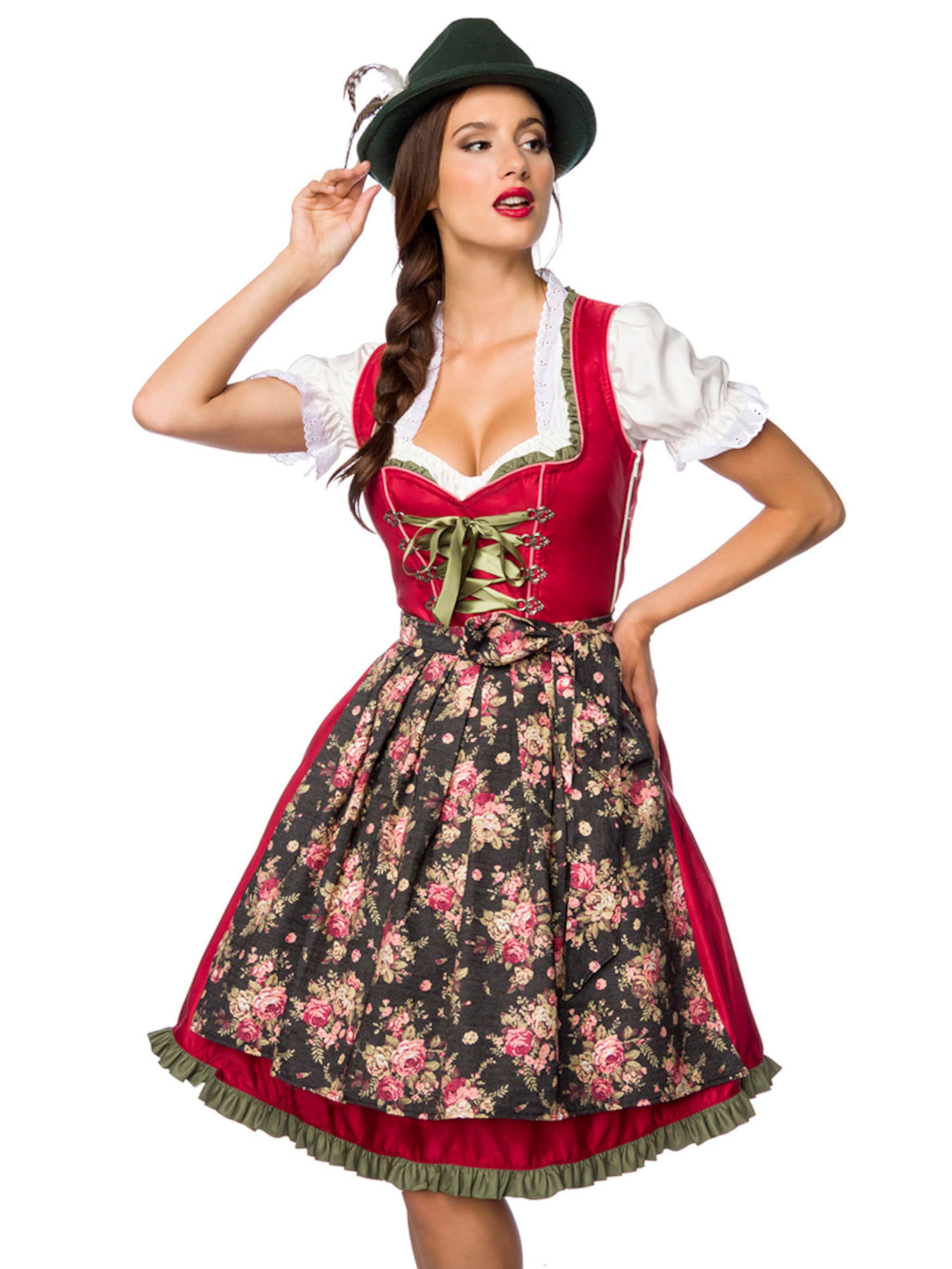 Dirndline Dirndl in Red