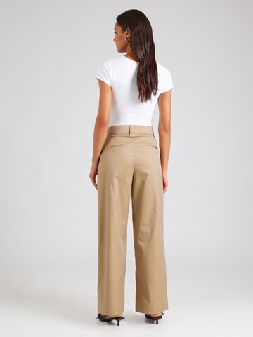 Wide leg Pantaloni 'SLACK-SMART' di BONOBO in beige