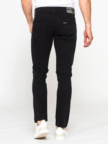 Carrera Jeans Slimfit Jeans 'Colored Slim-Fit 717'‌‌‌‌ in Schwarz