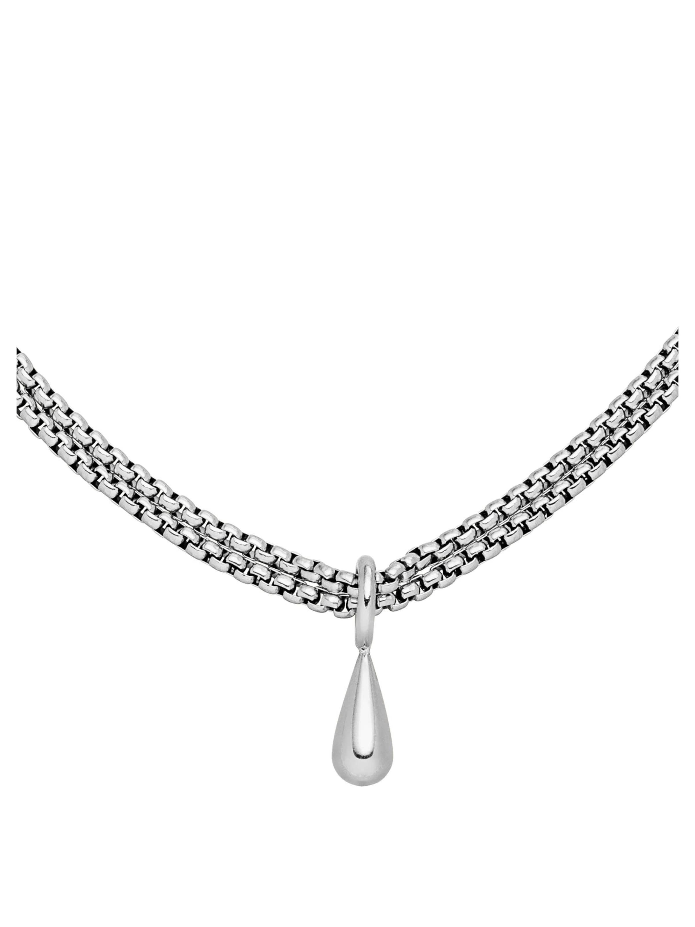 PURELEI - Cadena 'Droplet' en plata