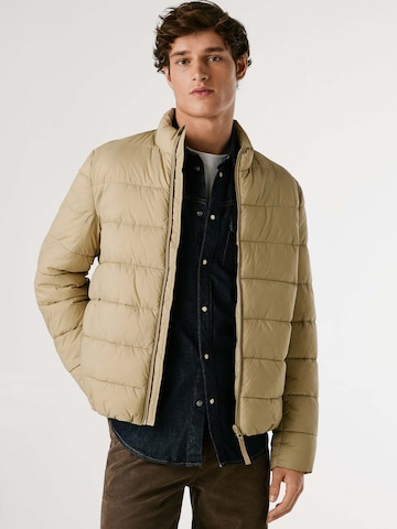 Veste d’hiver Pepe Jeans en beige : devant