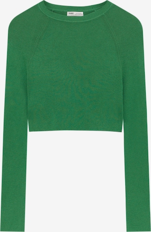Pullover di Pull&Bear in verde: frontale