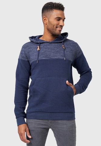 INDICODE JEANS Pullover in Blau