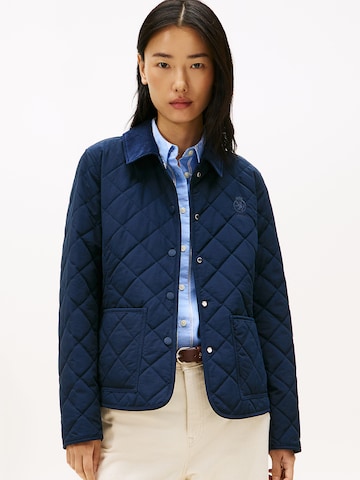 TOMMY HILFIGER Tussenjas in Blauw: voorkant