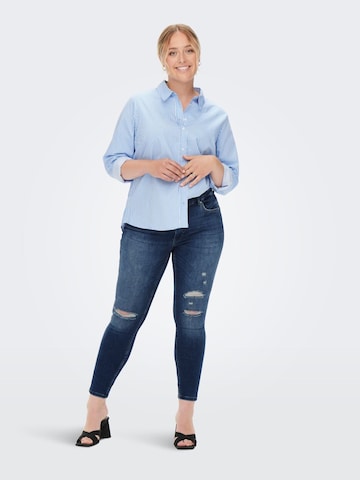 ONLY Carmakoma Skinny Jeans 'Bobbi Life ' in Blue