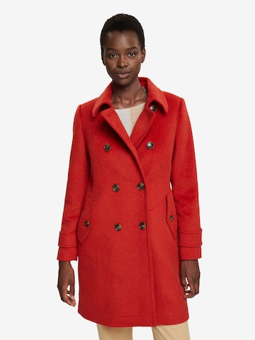 ESPRIT Between-Seasons Coat in Red: front