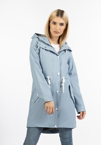 ICEBOUND Raincoat in Blue: front