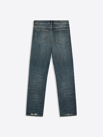 Bershkaregular Traperice - plava boja