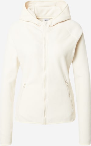 Urban Classics Fleece Jacket in Beige: front