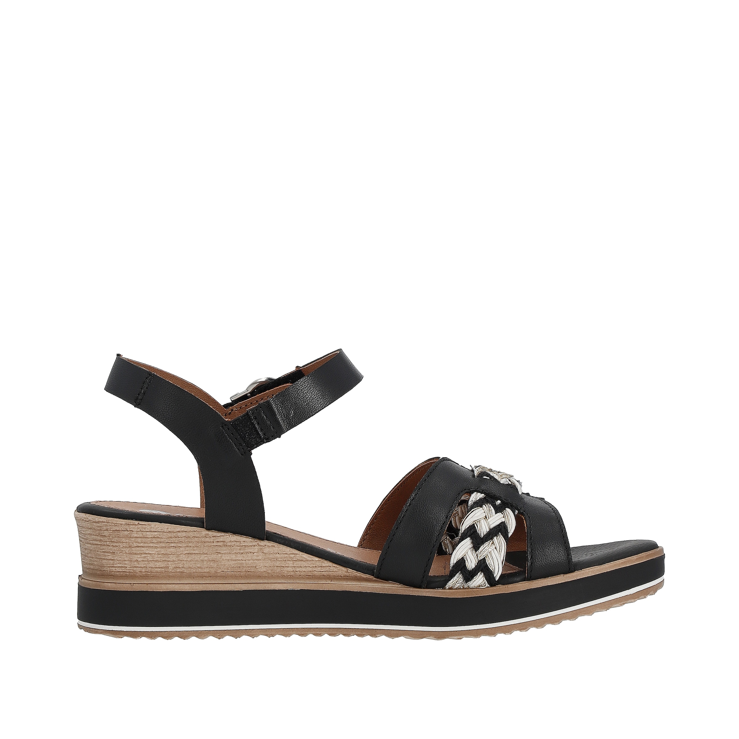 Sandales 'D6461' REMONTE en noir