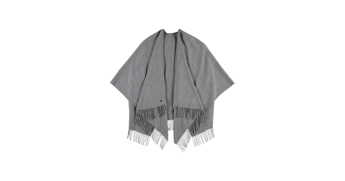 FRAAS Cape 'Ruana' in Grau | ABOUT YOU
