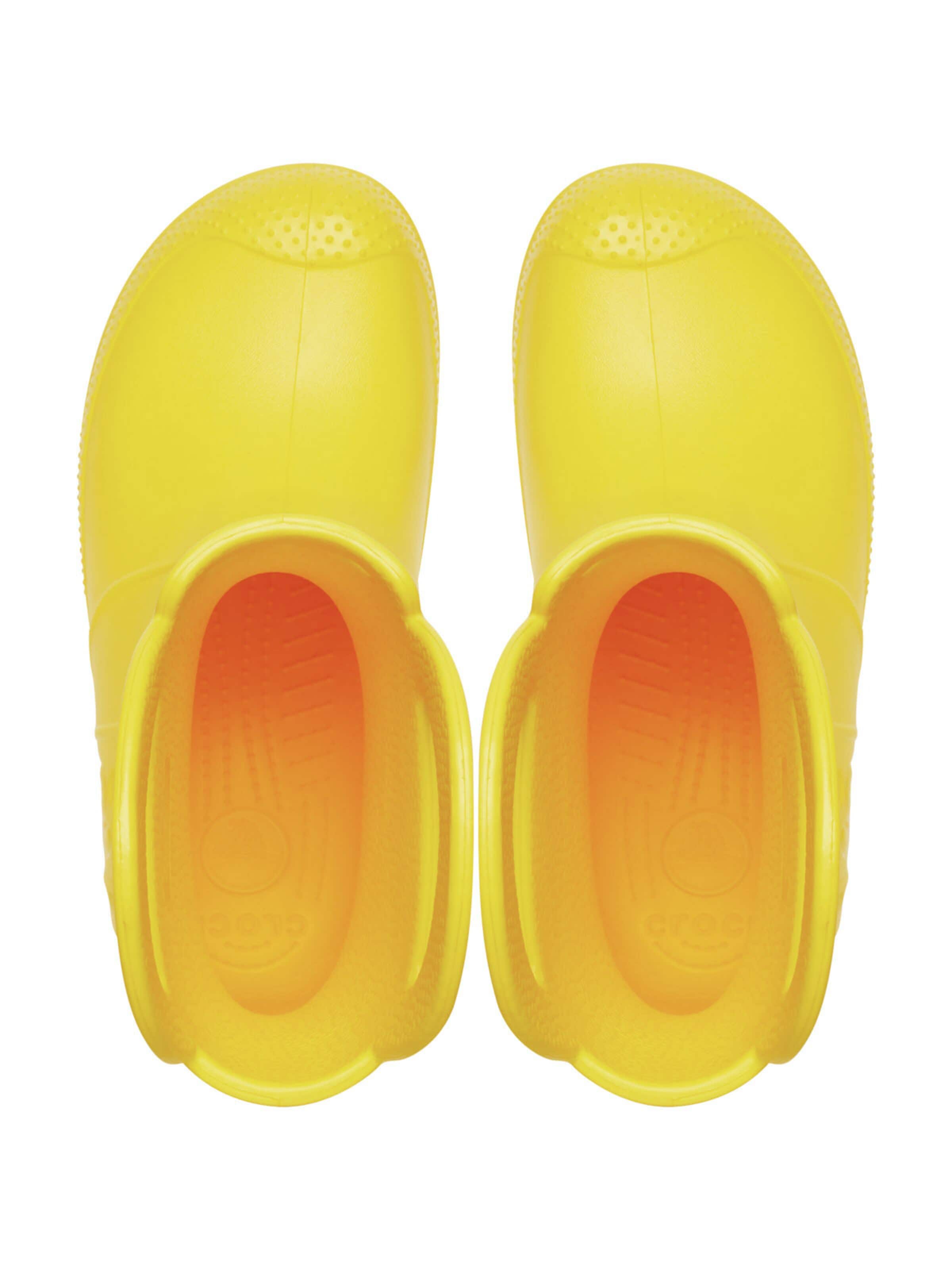 Crocs Rubber Boots 'Handle It' in Yellow