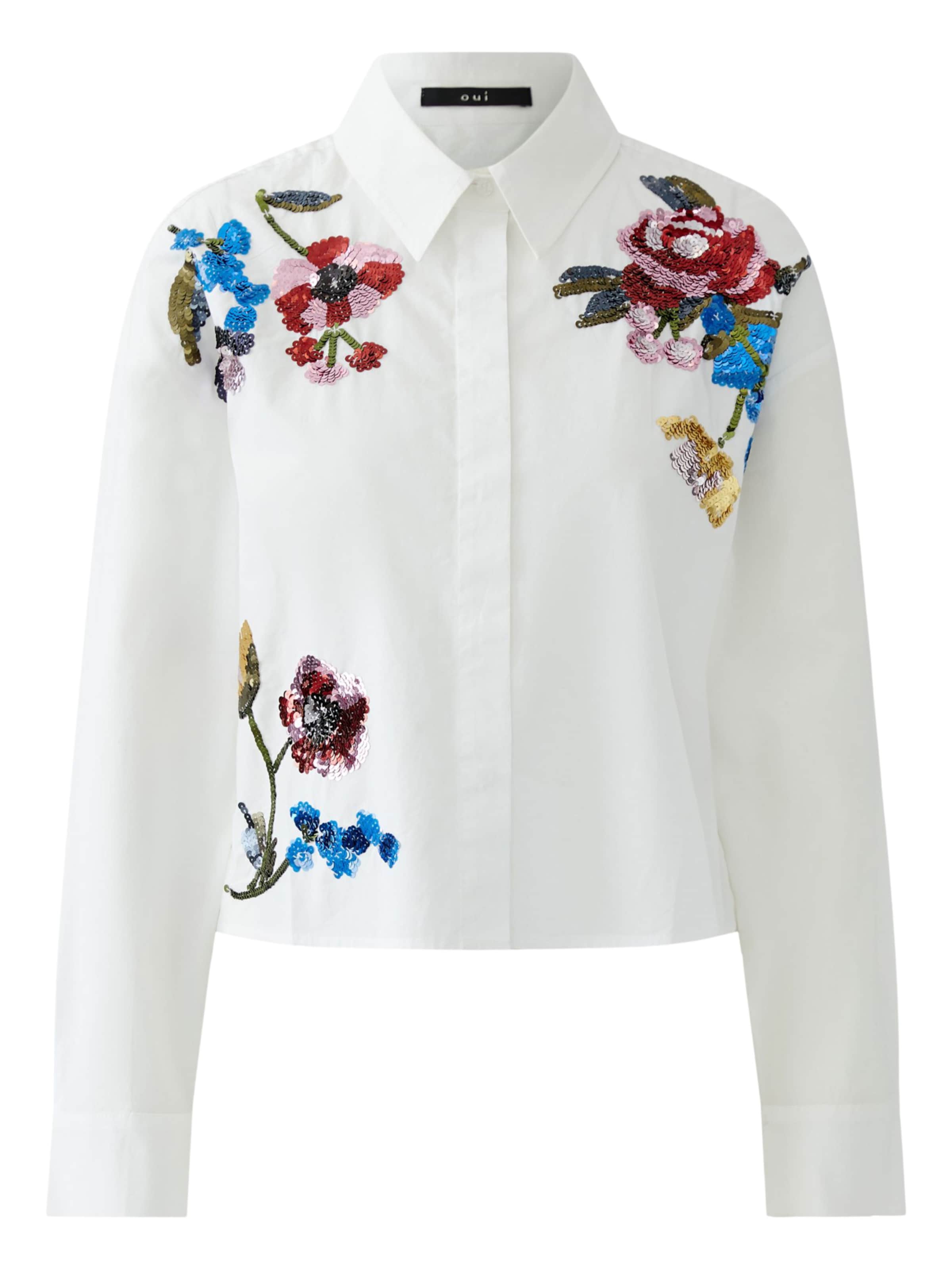 OUI Bluse in Weiß: Vorderseite