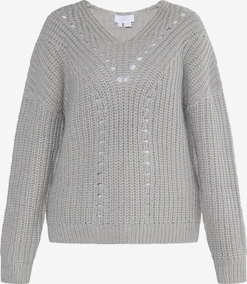 usha WHITE LABEL Sweater 'Teylon' in Grey: front