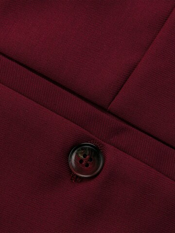 YOUTHUP Slim fit Suit 'Versio' in Red