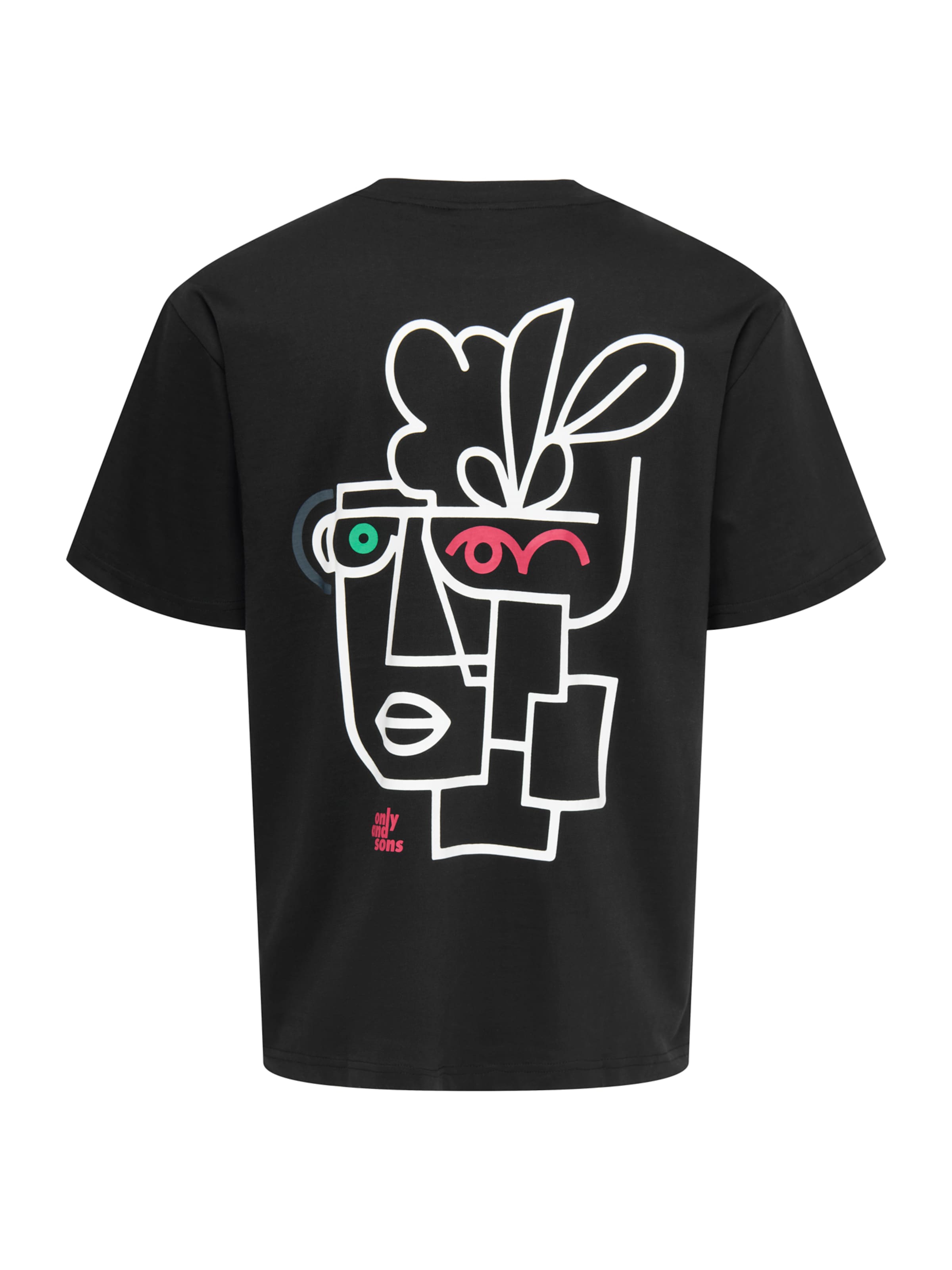 Only & Sons Koszulka 'ONSFred' w kolorze czarny