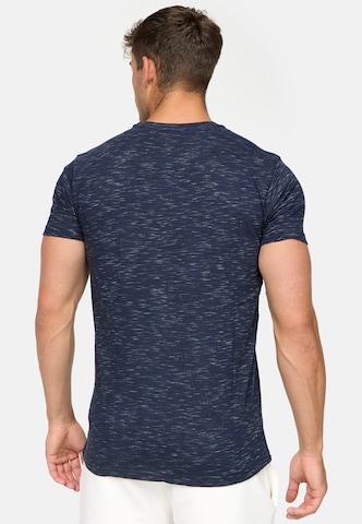INDICODE JEANS T-Shirt 'Blaine' in Blau