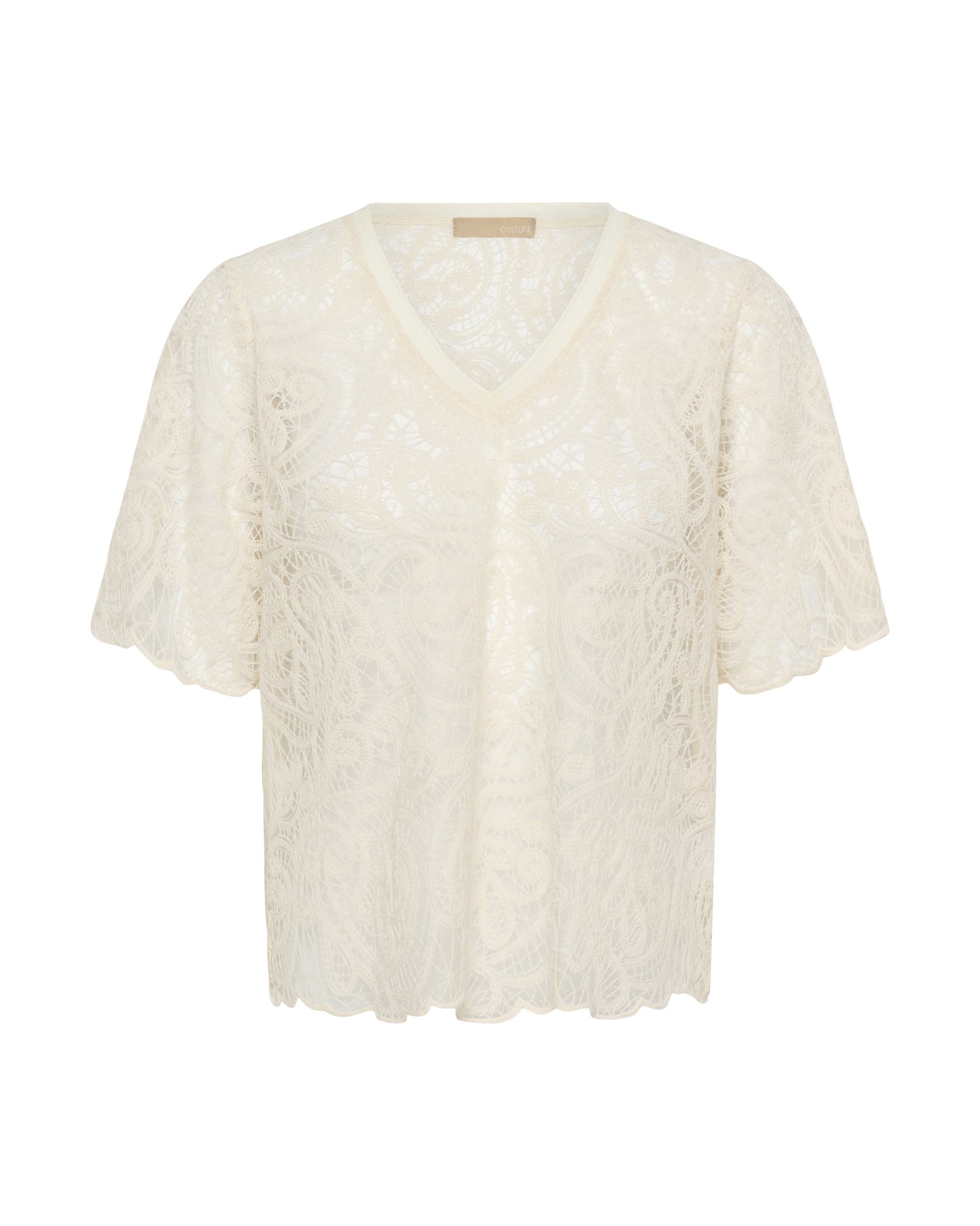 CULTURE Blouse 'Juko' in White: front