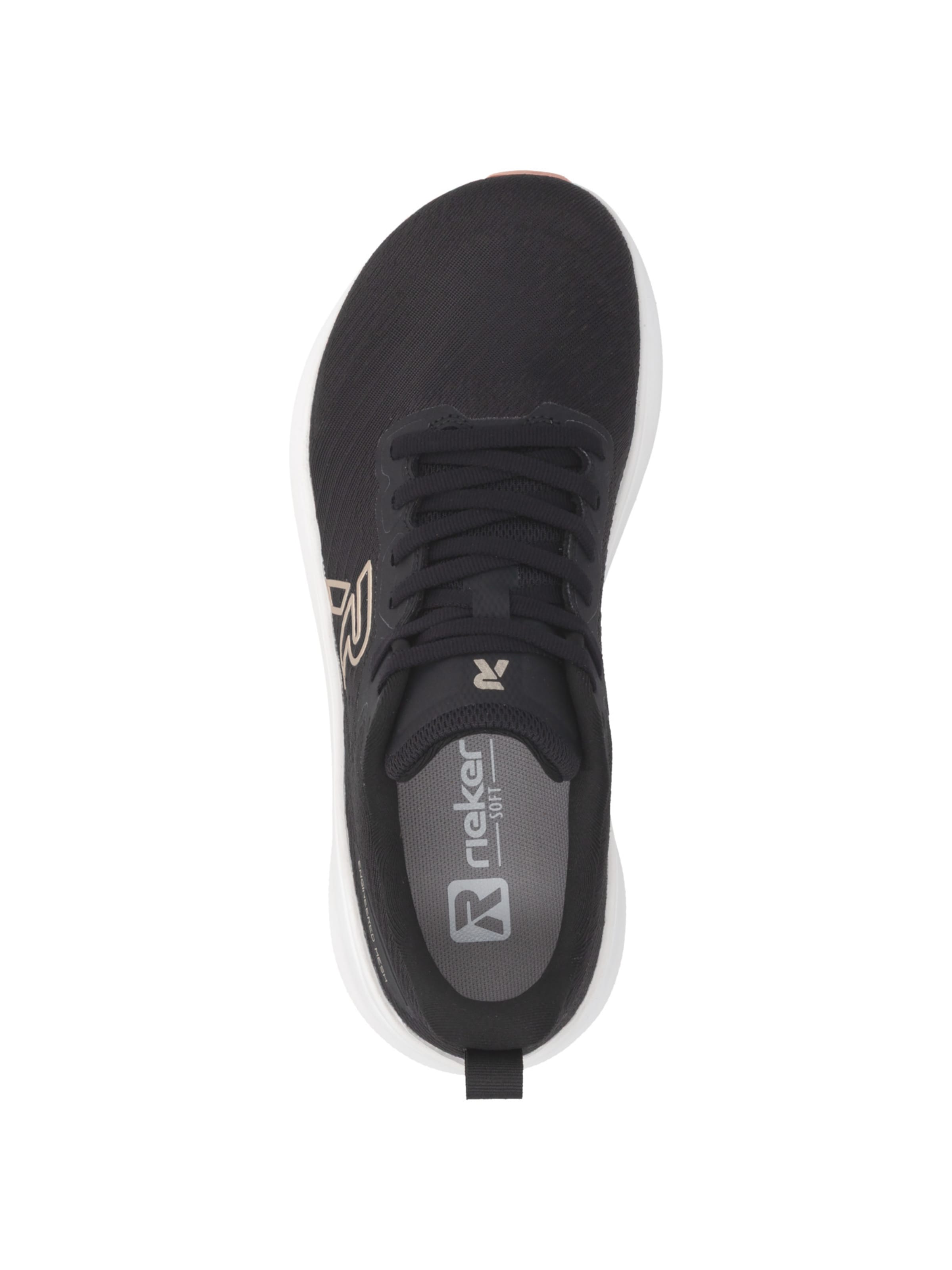 Rieker - Zapatillas deportivas bajas en negro