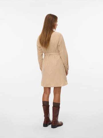 VERO MODA Shirt Dress 'VMELLY' in Beige