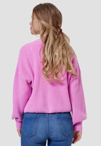 Decay Knit Cardigan in Pink