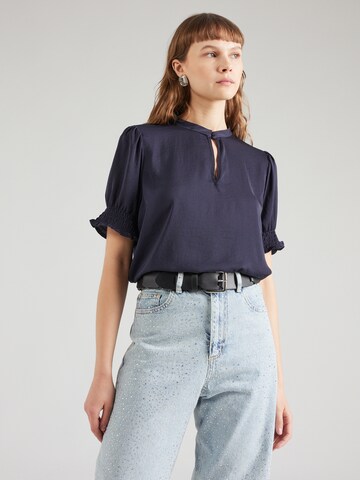 SAINT TROPEZ Blouse 'Nunni' in Blauw: voorkant