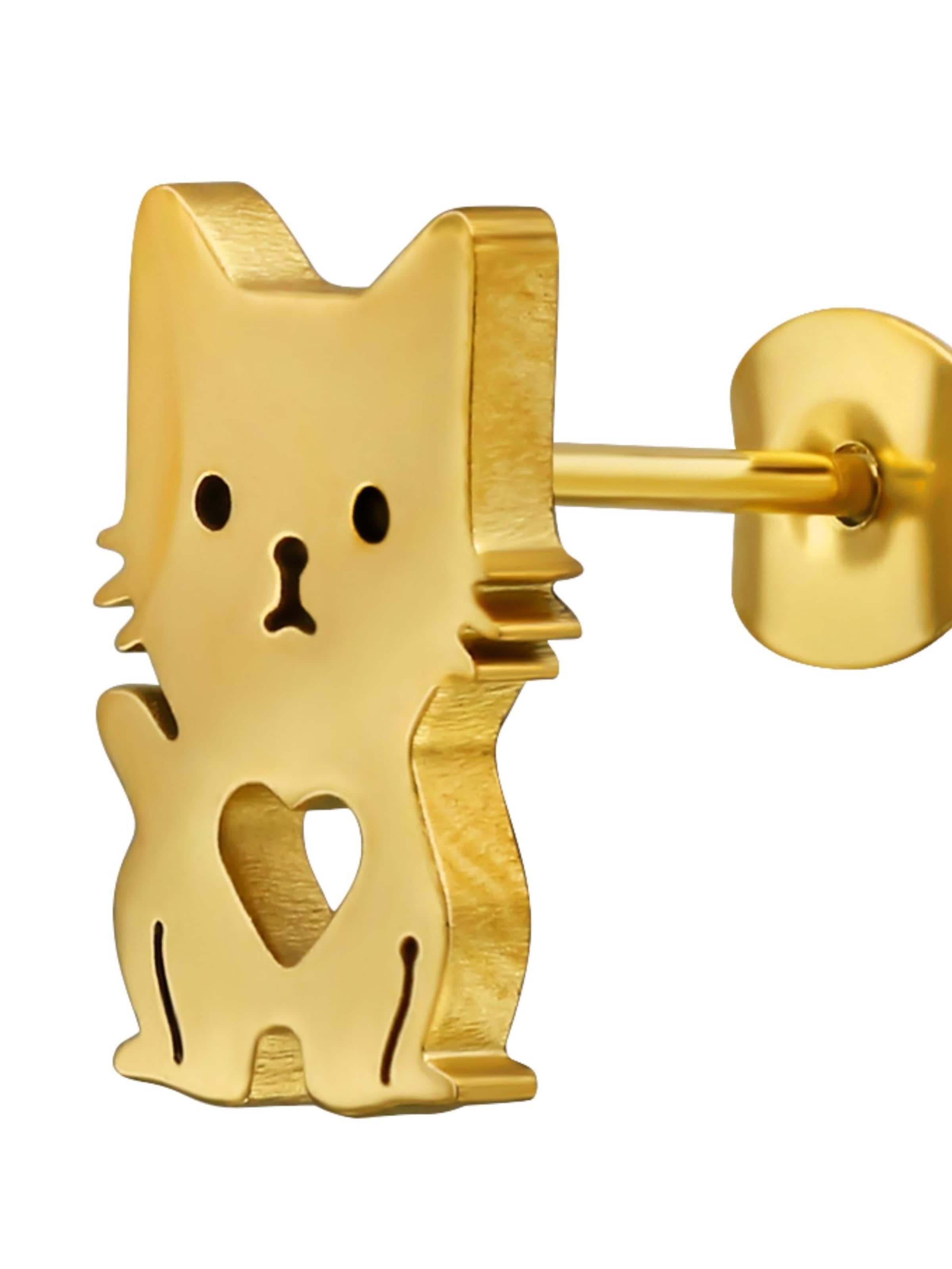 Maxte Earrings in Gold
