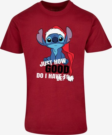 ABSOLUTE CULT T-Shirt 'Lilo And Stitch - Just How Good' in Rot: predná strana