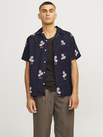 Fit confort Chemise JACK & JONES en bleu : devant