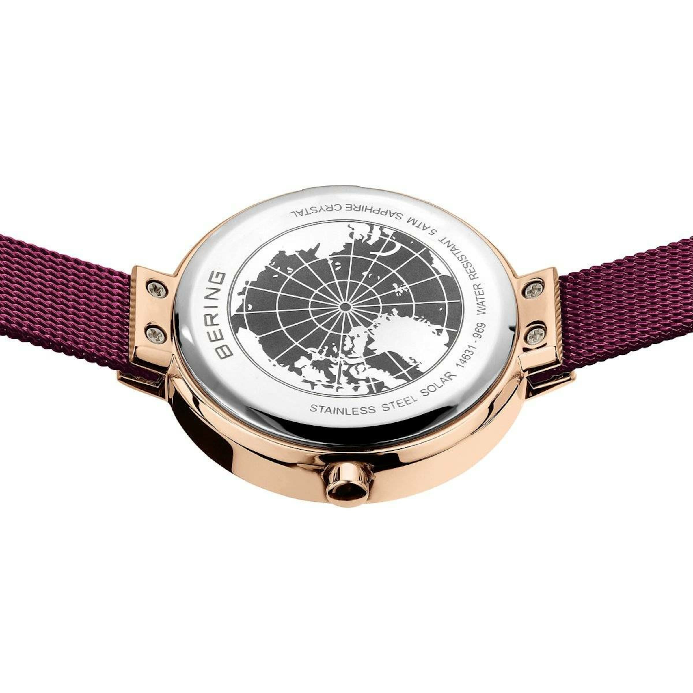 BERING Analog Watch in Purple