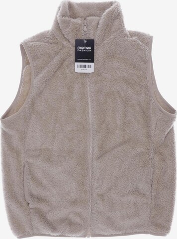 UNIQLO Vest in S in Beige: front