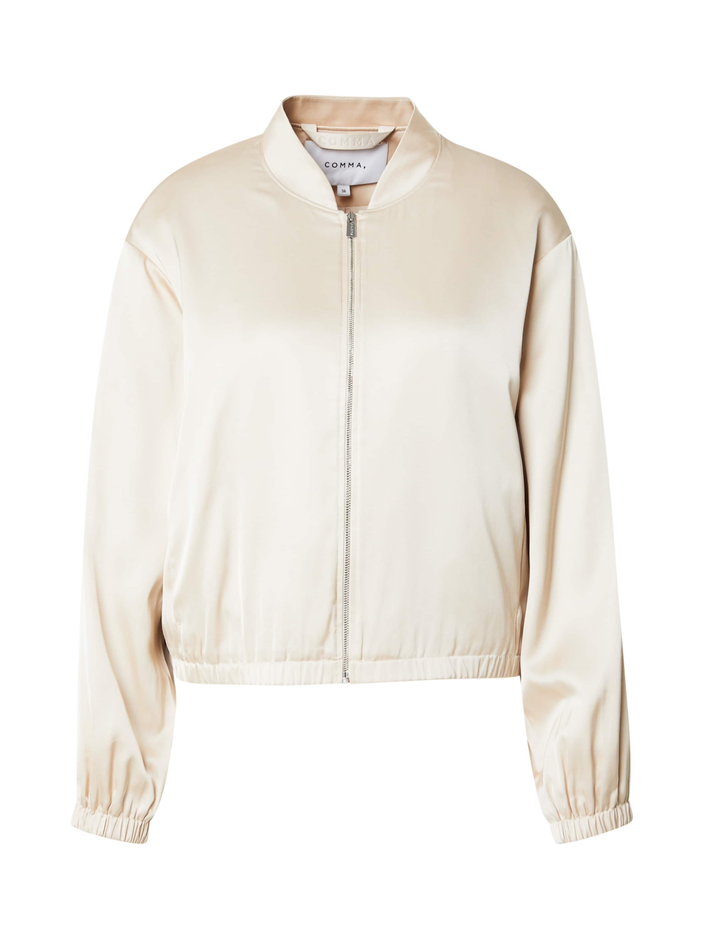 COMMA Přechodná bunda – béžová: přední strana