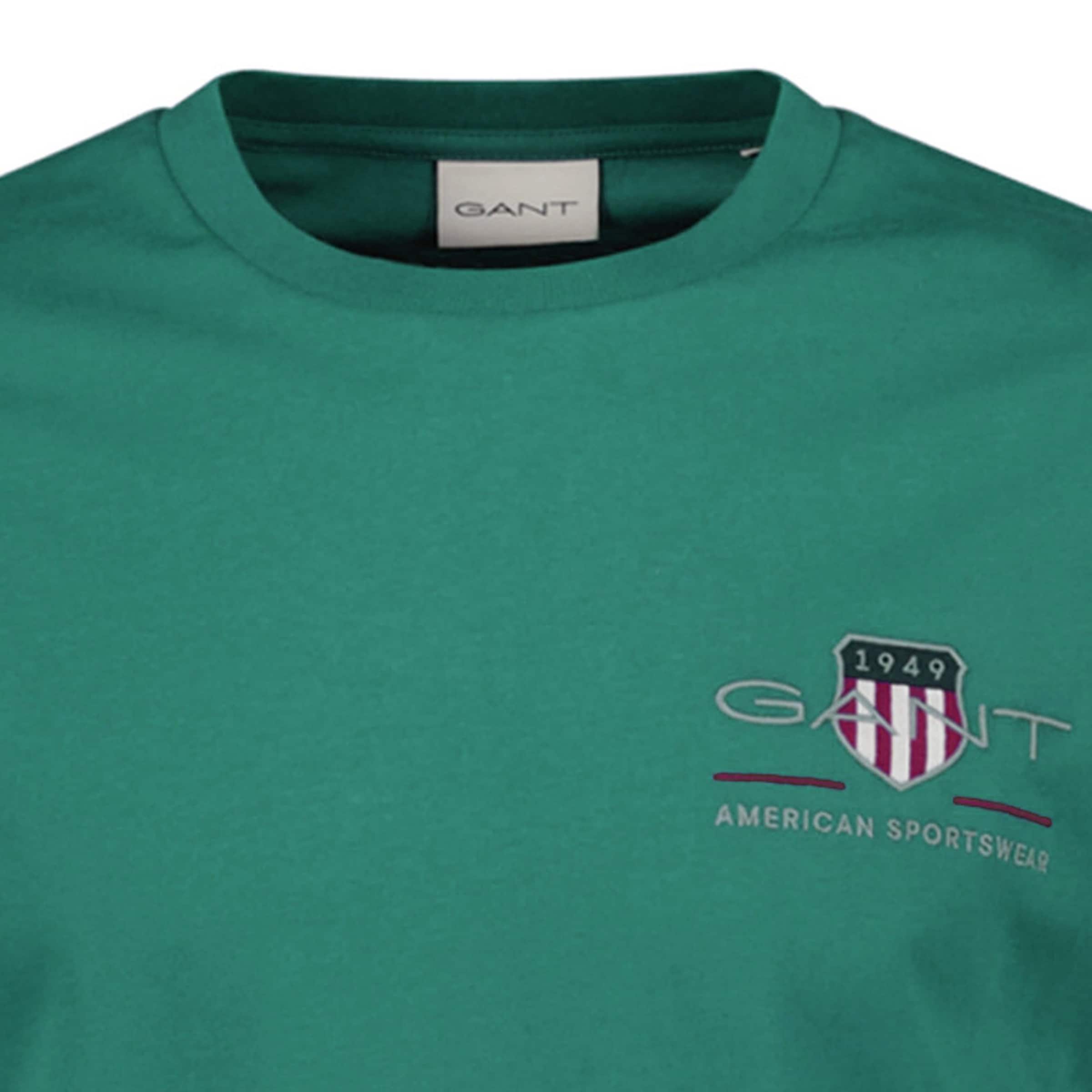 GANT Tričko – zelená