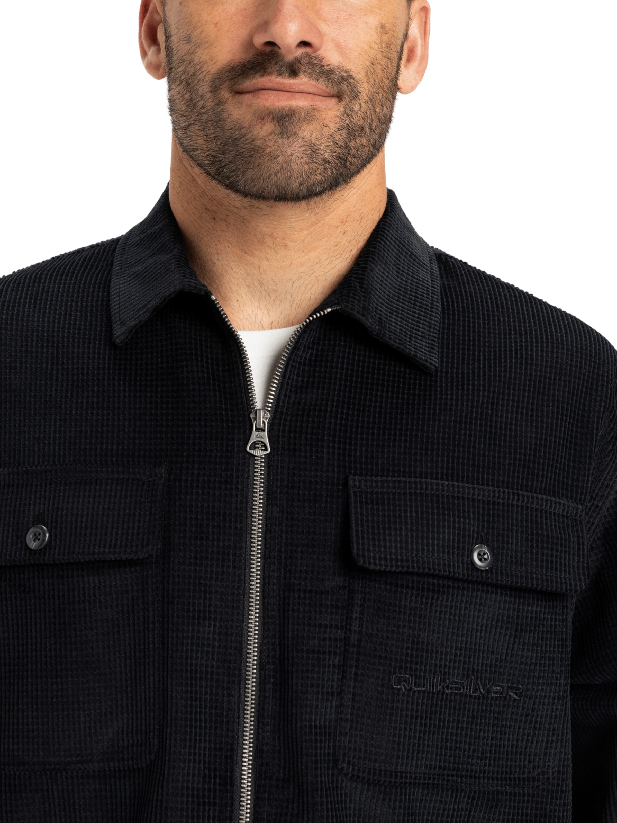 QUIKSILVER Jacke 'Shapac Rad' in Schwarz