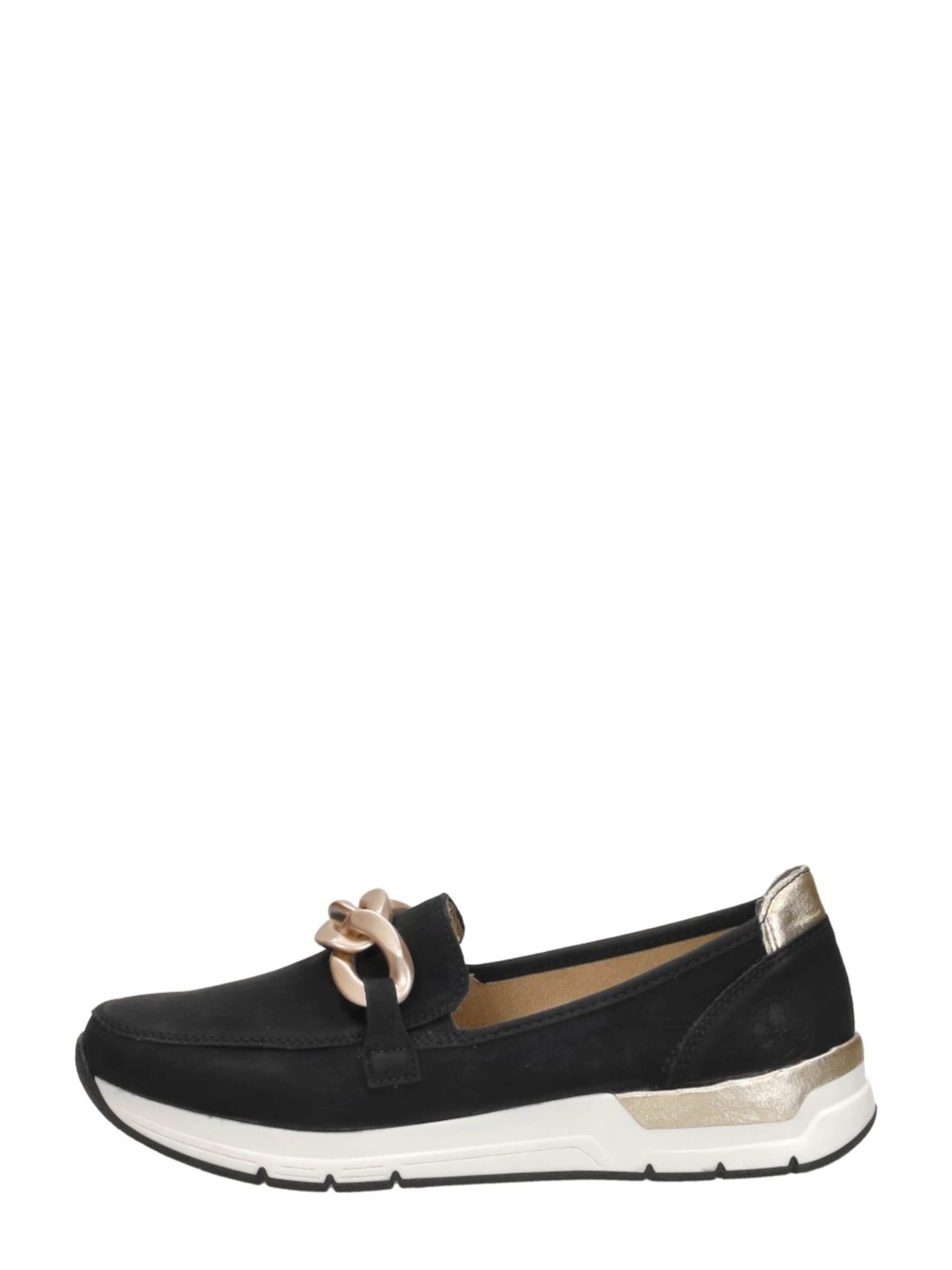 Chaussure basse 'Sportief' Rieker en noir : devant
