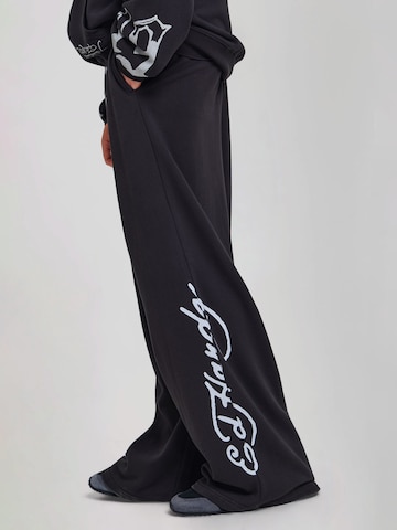 Ed Hardy Wide Leg Bukser i sort