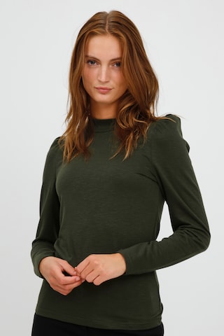 b.young Shirt 'BYULIA' in Groen: voorkant