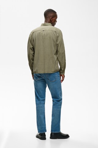 Matinique Regular fit Overhemd 'Christaldo ' in Beige