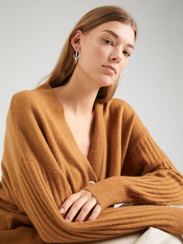 ESPRIT Knit cardigan in Brown