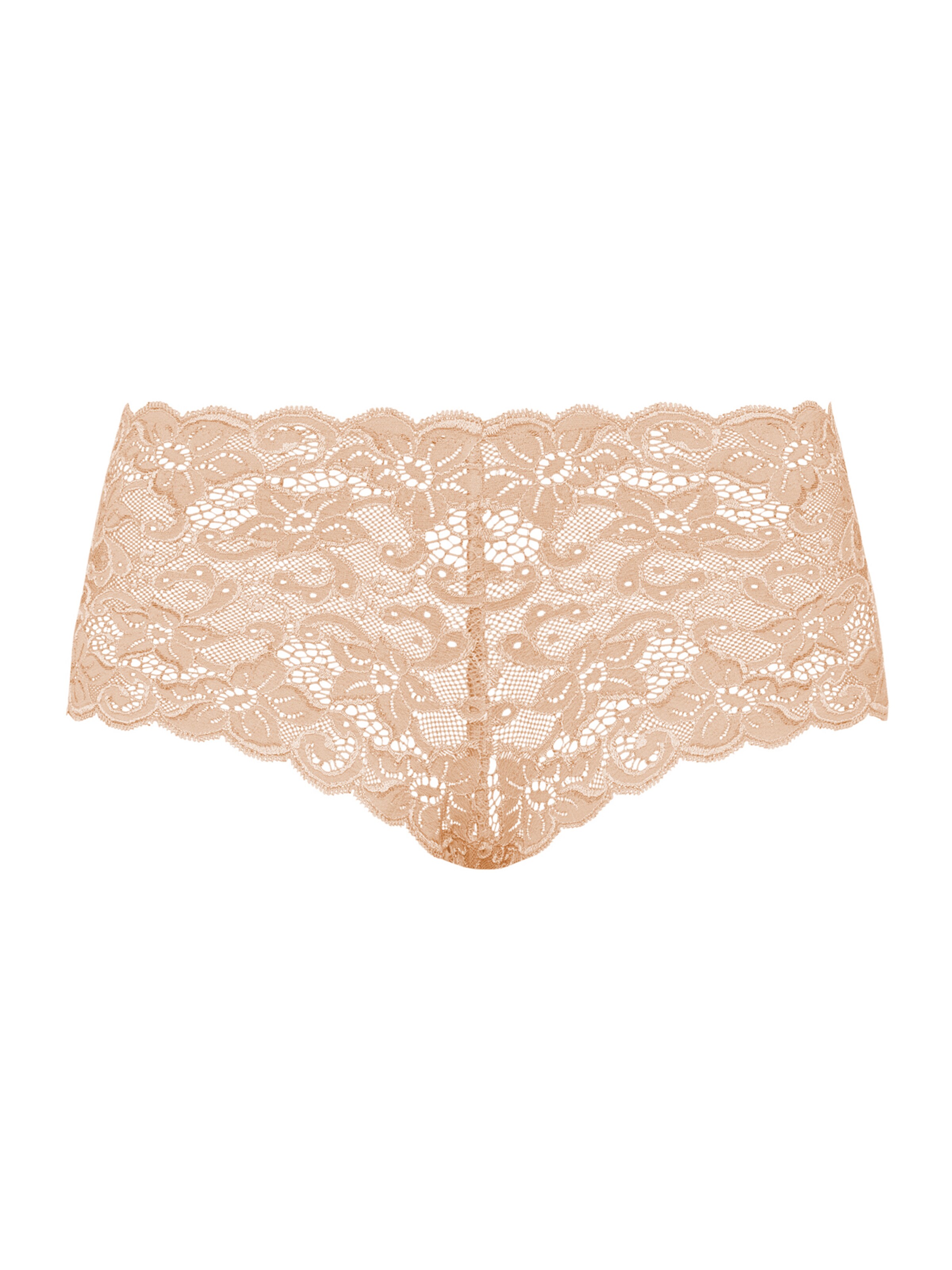 Hanro Slip ' Moments ' in Beige: voorkant