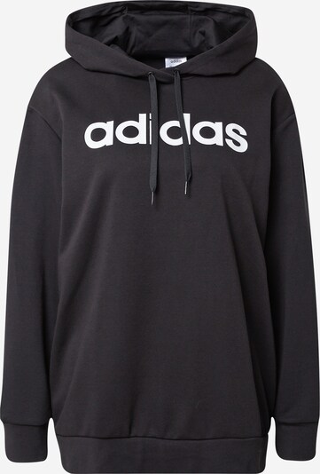 ADIDAS PERFORMANCE Sportsweatshirt in schwarz / weiß, Produktansicht