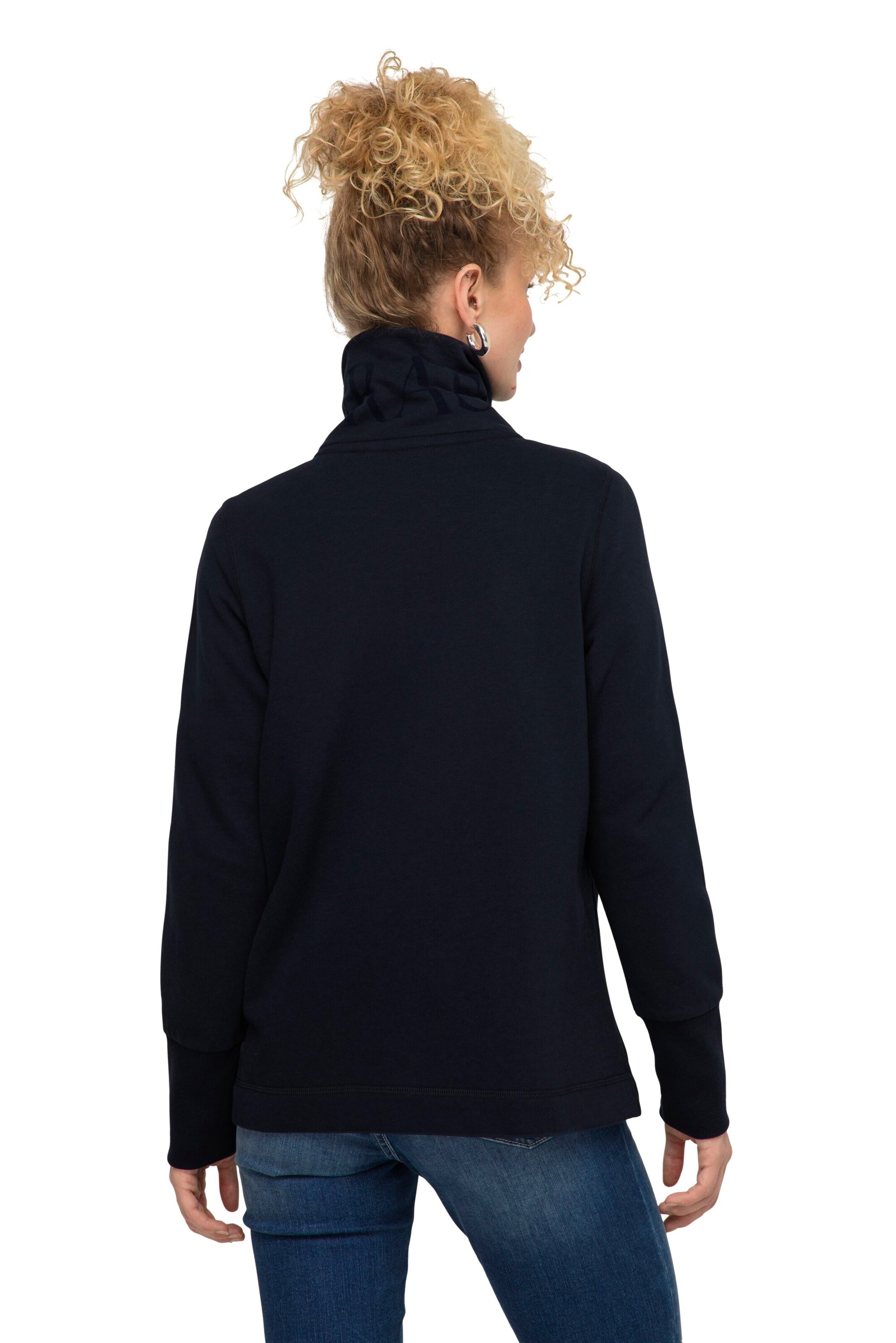 LAURASØN Sweat jacket in Blue