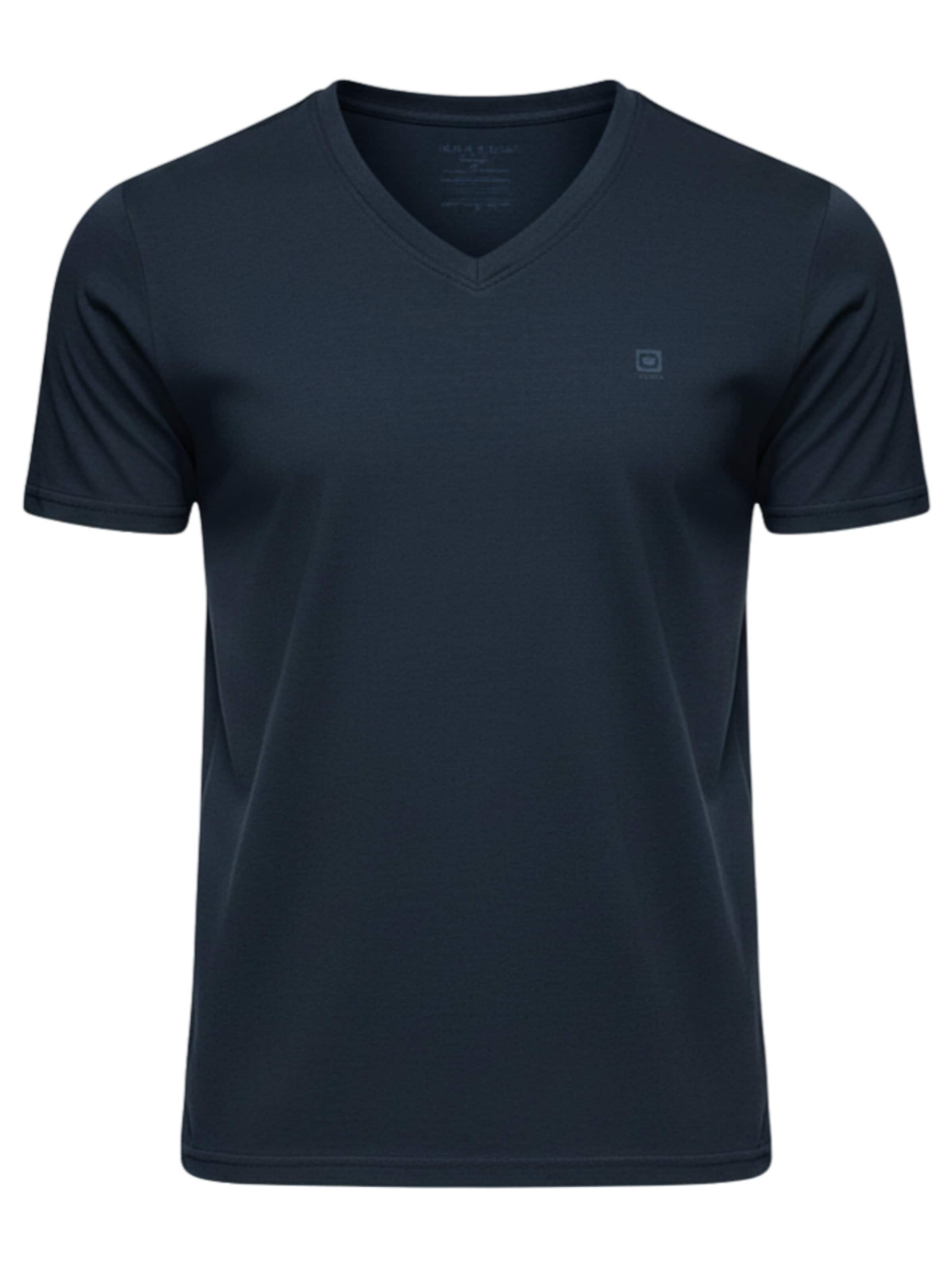 Ombre Shirt in de kleur Donkerblauw, Productweergave